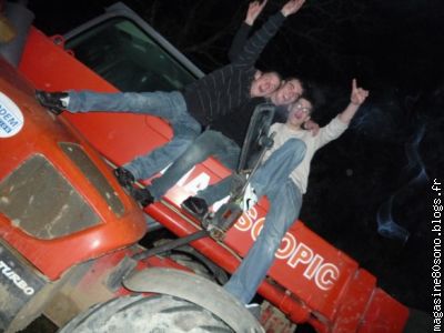 incroyable mais vrai, 3 jeunes sont venus &agrave; la soir&eacute;e en manuscopic...